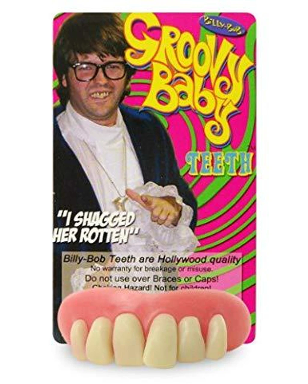Austin Powers Groovy Baby Teeth | Fake Teeth | Prosthetics | Applications And Prosthetics 1 Austin Powers Groovy Baby Teeth | Fake Teeth | Prosthetics | Applications And Prosthetics
