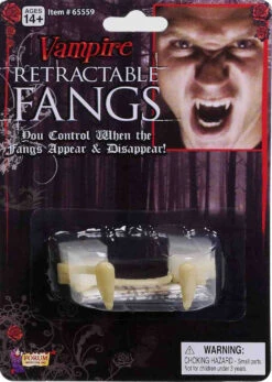 Retractable Vampire Fangs | Prosthetics | Applications And Prosthetics