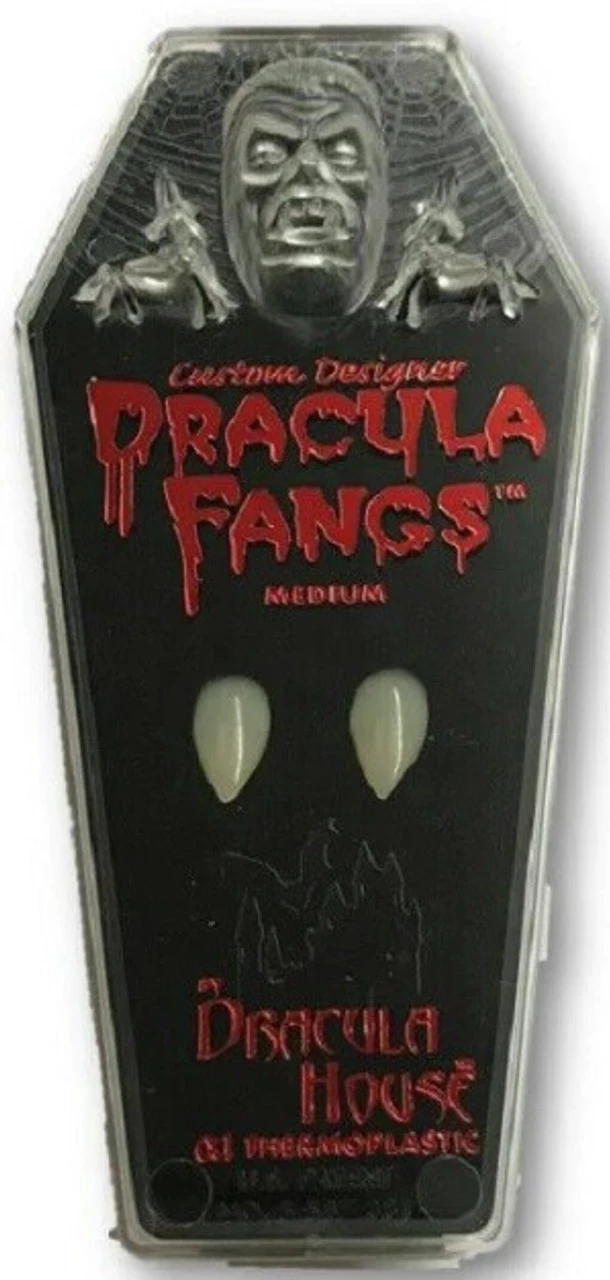 Dracula Medium Size Vampire Fangs | Prosthetics | Applications And Prosthetics 1 Dracula Medium Size Vampire Fangs | Prosthetics | Applications And Prosthetics