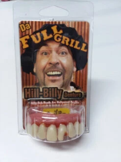 Billy Bob Da Full Grill With Cavity Teeth | Fake Teeth | Prosthetics | Applications And Prosthetics