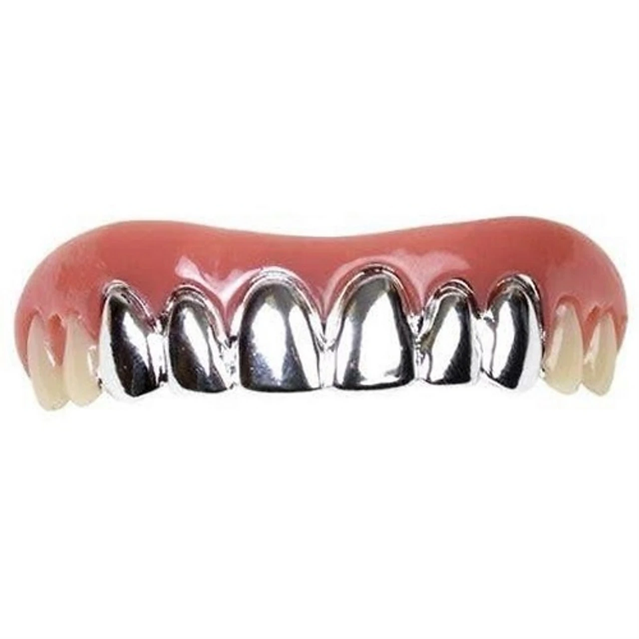 Billy Bob Silver Platinum Grillz Teeth | Fake Teeth | Prosthetics | Applications And Prosthetics 1 Billy Bob Silver Platinum Grillz Teeth | Fake Teeth | Prosthetics | Applications And Prosthetics