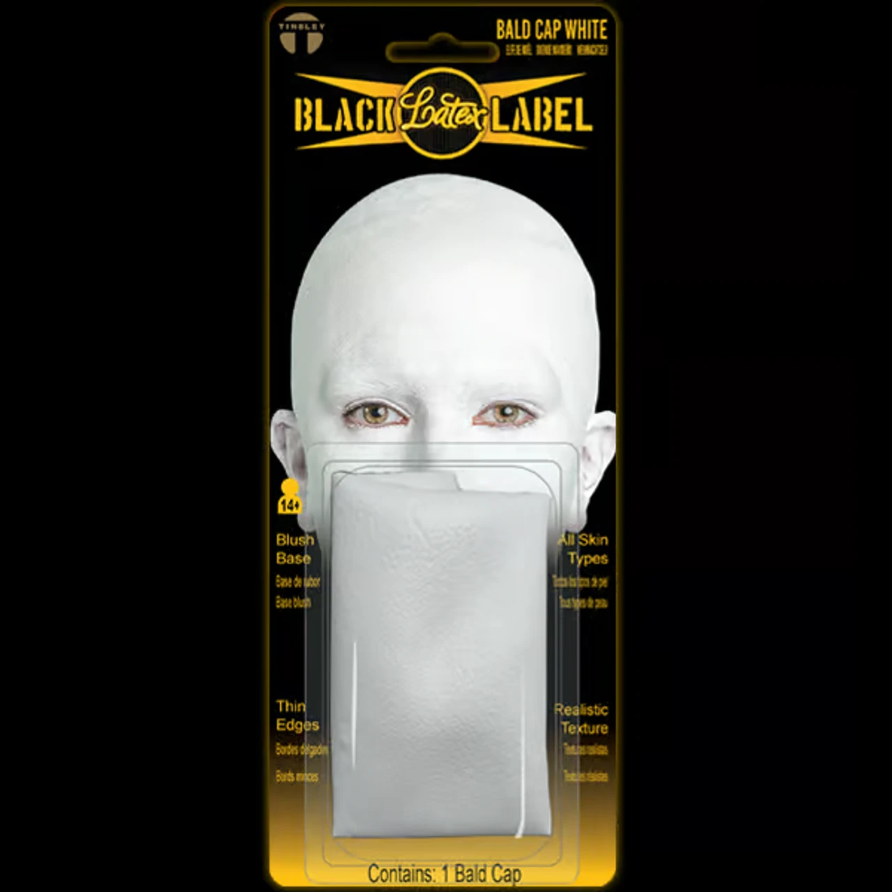 Bald Cap White | Tinsley | Makeup | Prosthetics 1 Bald Cap White | Tinsley | Makeup | Prosthetics