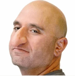 Big Nose Latex Appliance | Woochie | Applications And Prosthetics