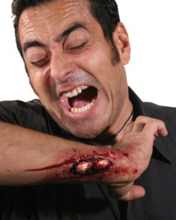 Broken Bone Latex Appliance | Woochie | Applications And Prosthetics