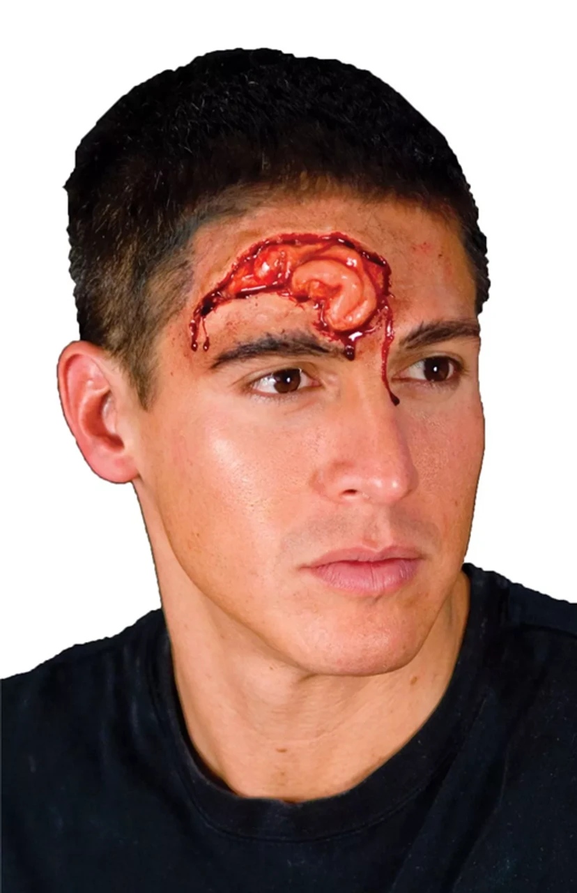 Brain Matter Latex Appliance | Woochie | Applications And Prosthetics 1 Brain Matter Latex Appliance | Woochie | Applications And Prosthetics