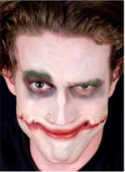 The Jokester Scar Latex Appliance | Woochie | Applications And Prosthetics