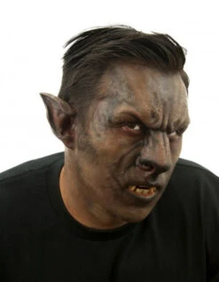 Wolf Lycan Ears Latex Appliance | Woochie | Applications And Prosthetics