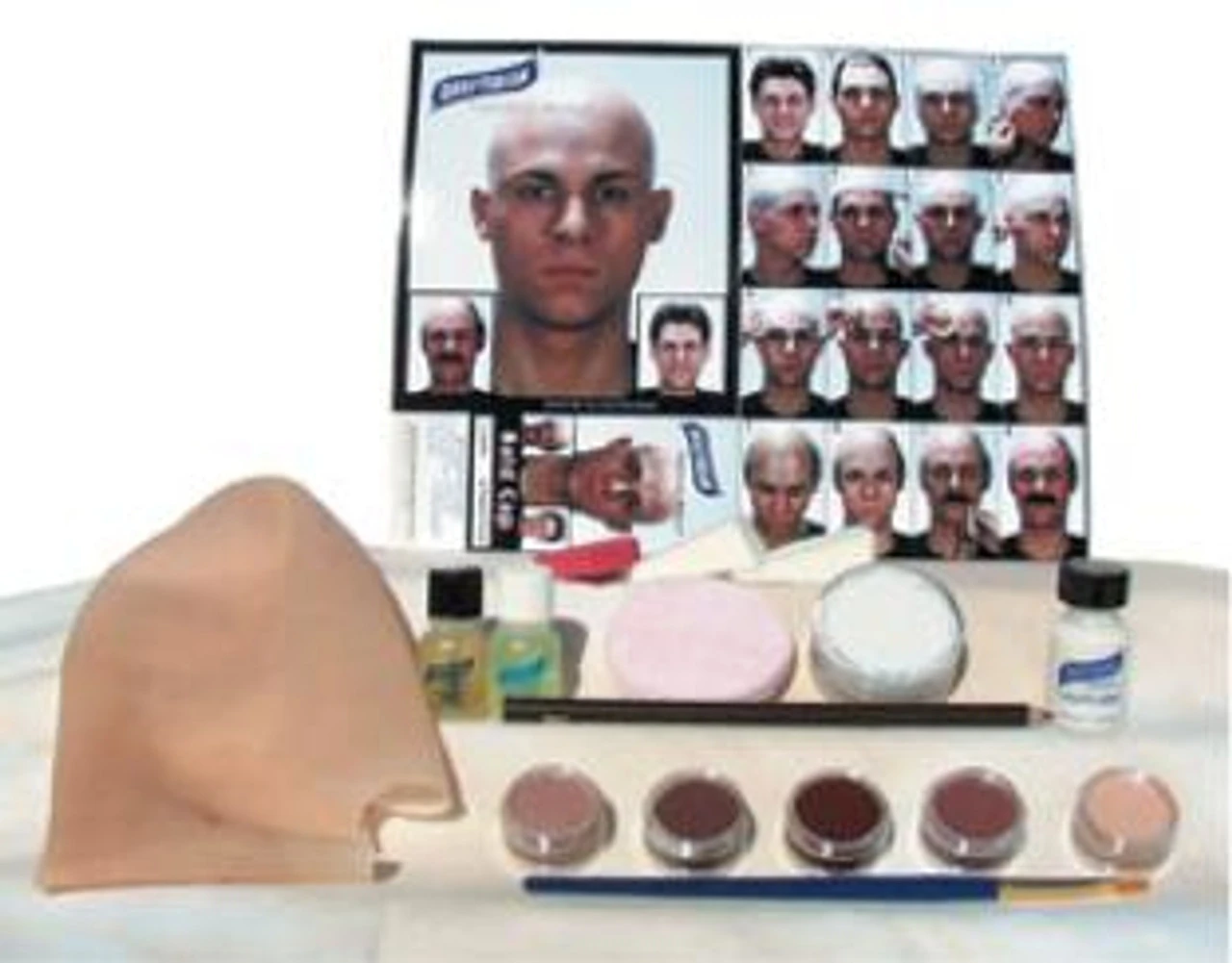 Graftobian Complete Bald Cap Kit | Prosthetics | Applications And Prosthetics 1 Graftobian Complete Bald Cap Kit | Prosthetics | Applications And Prosthetics