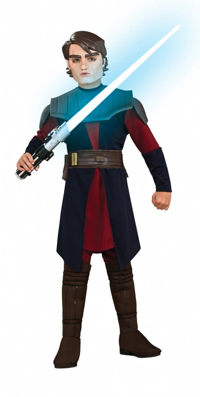 Star Wars Clone Wars Anakin Skywalker Costume | Star Wars | Childrens Costumes 1 Star Wars Clone Wars Anakin Skywalker Costume | Star Wars | Childrens Costumes