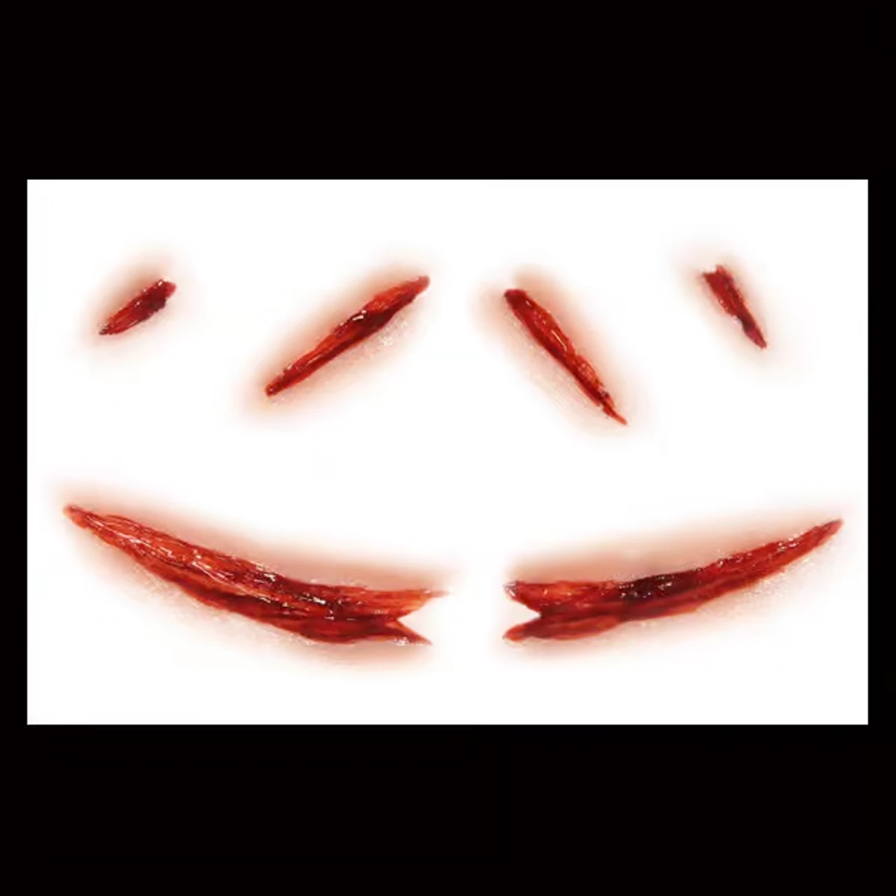 Smiley 3D Water Applied FX Transfer | Tinsley | Applications And Prosthetics 2 Smiley 3D Water Applied FX Transfer | Tinsley | Applications And Prosthetics - Image 2