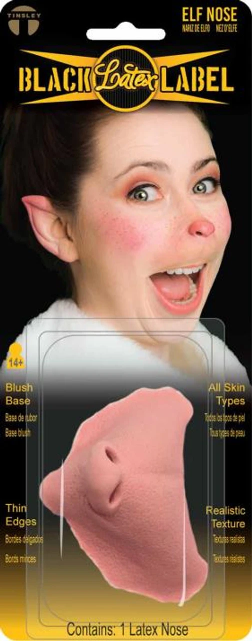 Elf/Who Nose Latex Appliance | Tinsley | Prosthetics | Special Effects 1 Elf/Who Nose Latex Appliance | Tinsley | Prosthetics | Special Effects