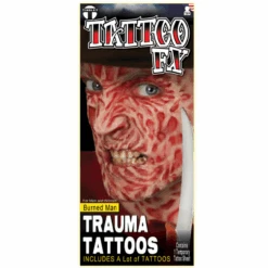 Torched Burn Scars Trauma Tattoo FX | Tinsley | Temporary Tattoos