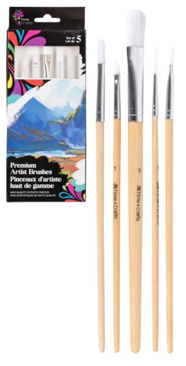 Artist Premium White Bristle Brushes 5pc | Cosplay Supplies | Cosplay Supplies And Tools 1 Artist Premium White Bristle Brushes 5pc | Cosplay Supplies | Cosplay Supplies And Tools