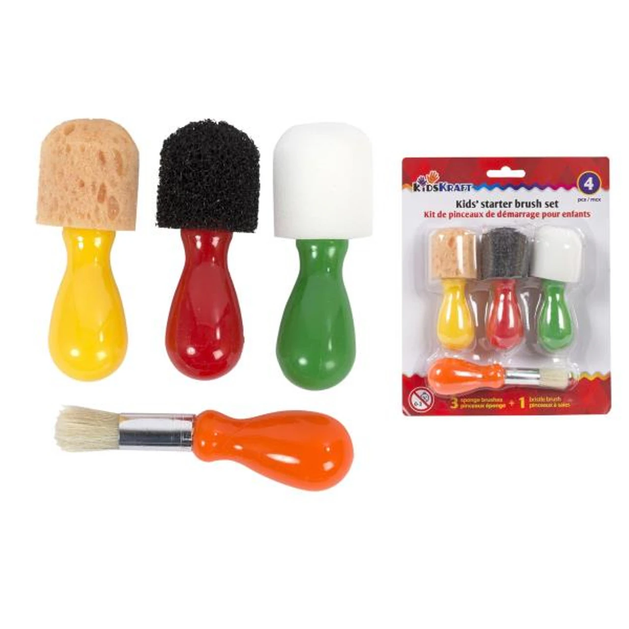 Childrens Artist Starter Brush Set 4pc | Cosplay Supplies | Cosplay Supplies And Tools 1 Childrens Artist Starter Brush Set 4pc | Cosplay Supplies | Cosplay Supplies And Tools