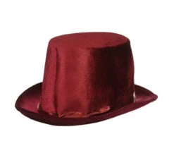 Top Hat Burgundy Deluxe | Hats | Hats And Headpieces