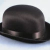 Black Satin Derby Hat | Hats | Hats And Headpieces