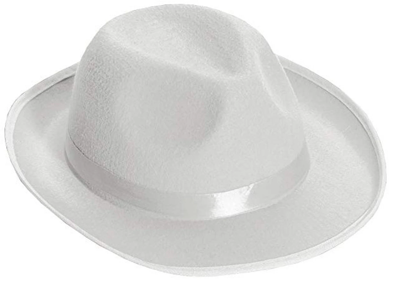 Fedora White Deluxe | Hats | Hats And Headpieces 1 Fedora White Deluxe | Hats | Hats And Headpieces