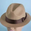 Fedora Gangster Tan Hat | Hats | Hats And Headpieces