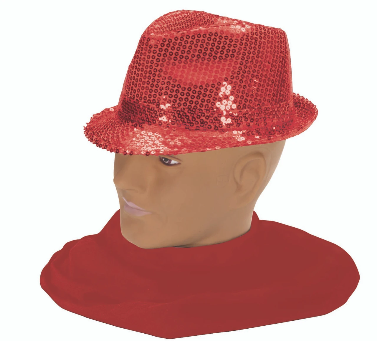 Red Sequin Fedora | Hats | Hats And Headpieces 1 Red Sequin Fedora | Hats | Hats And Headpieces