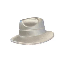 Silver Fedora | Hats | Hats And Headpieces