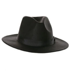 Black Gangster Fedora | Hats | Fedora | Hats And Headpieces