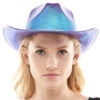 Purple Metallic Cowboy Hat | Festivals | Hats And Headpieces