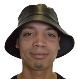 90s Leatherlike Rapper Bucket Hat | Hats | Hats And Headpieces