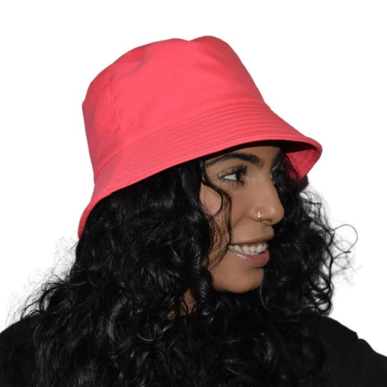 80s Neon Pink Bucket Hat | Festival Hats | Hats And Headpieces 1 80s Neon Pink Bucket Hat | Festival Hats | Hats And Headpieces