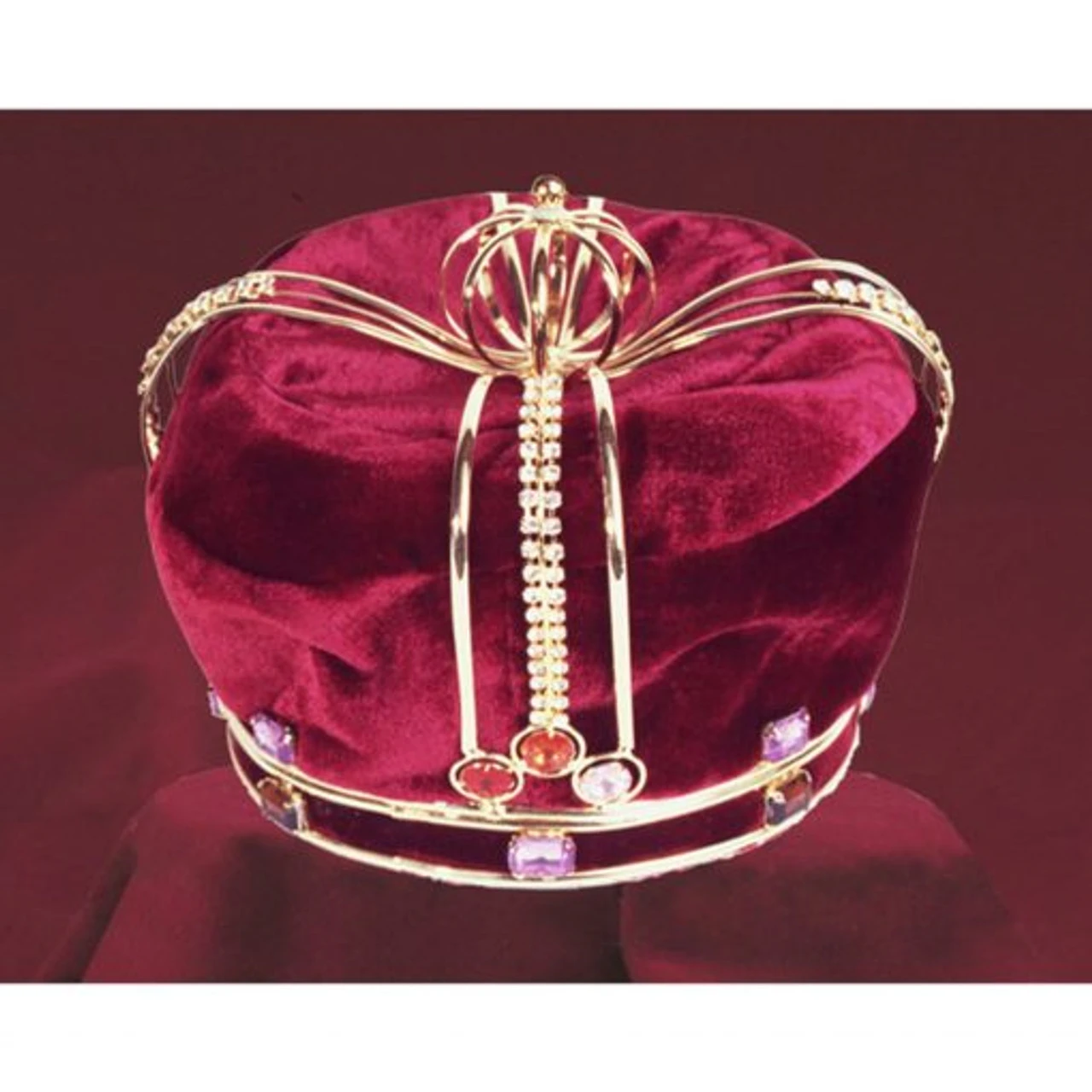 GD Men's Crown W/Rhinestones | Crowns And Tiaras | Crowns And Tiaras 1 GD Men's Crown W/Rhinestones | Crowns And Tiaras | Crowns And Tiaras