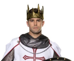 Royal Kings Adjustable Crown - Gold | Crowns And Tiaras | Crowns And Tiaras