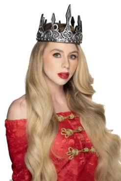 Royal Queens Adjustable Crown - Silver | Crowns And Tiaras | Crowns And Tiaras