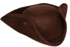 Faux Suede Tri-Corner Hat | Pirate | Pirates | Hats And Headpieces