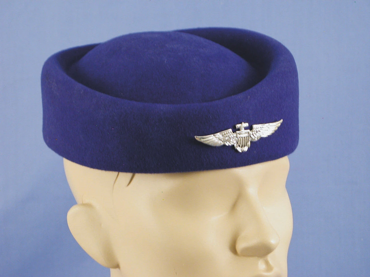 Blue Flight Attendant Hat | Stewardess Hat | Aviation | Hats And Headpieces 1 Blue Flight Attendant Hat | Stewardess Hat | Aviation | Hats And Headpieces