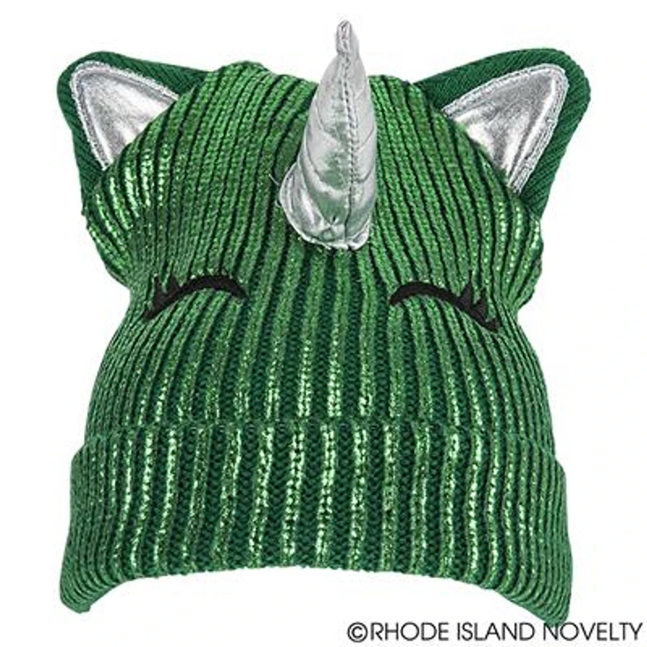 St Patricks Day Green Unicorn Beanie | St Patricks Day | Hats And Headpieces 1 St Patricks Day Green Unicorn Beanie | St Patricks Day | Hats And Headpieces