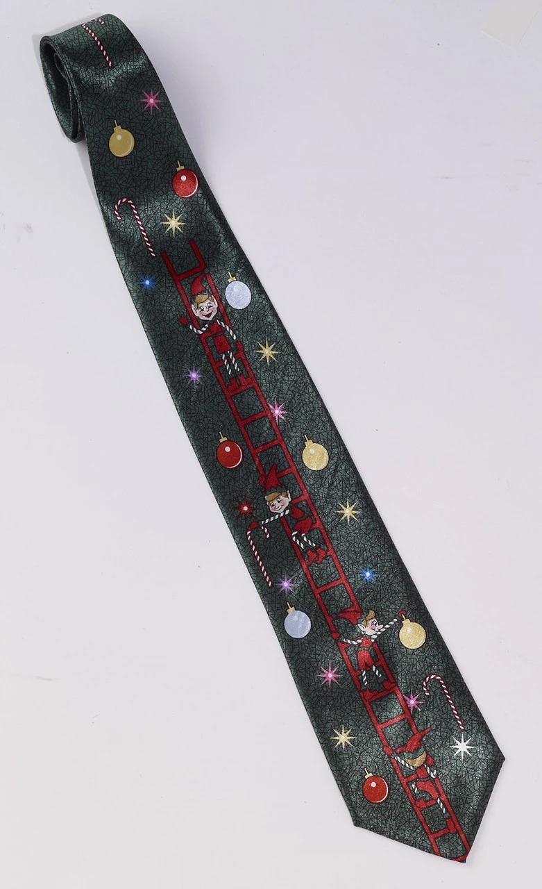 Elf Christmas Tie | Christmas | Seasonal Accessories 1 Elf Christmas Tie | Christmas | Seasonal Accessories