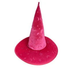Pink Moon And Star Witch Hat | Halloween | Hats And Headpieces