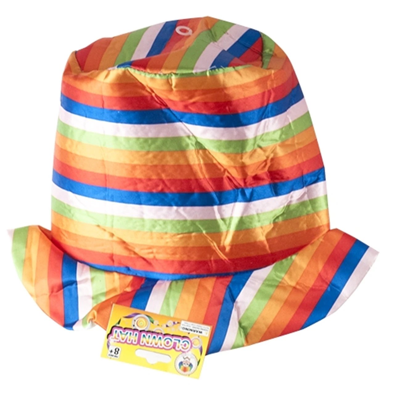 Rainbow Stripe Clown Top Hat | Circus | Hats And Headpieces 1 Rainbow Stripe Clown Top Hat | Circus | Hats And Headpieces