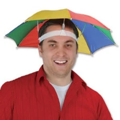 Rainbow Umbrella Hat | Novelty | Hats And Headpieces
