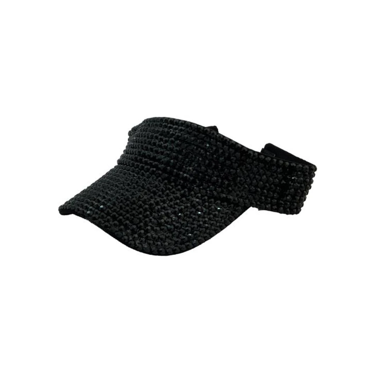 Rhinestone Visor Black | Festivals | Hats And Headpieces 1 Rhinestone Visor Black | Festivals | Hats And Headpieces