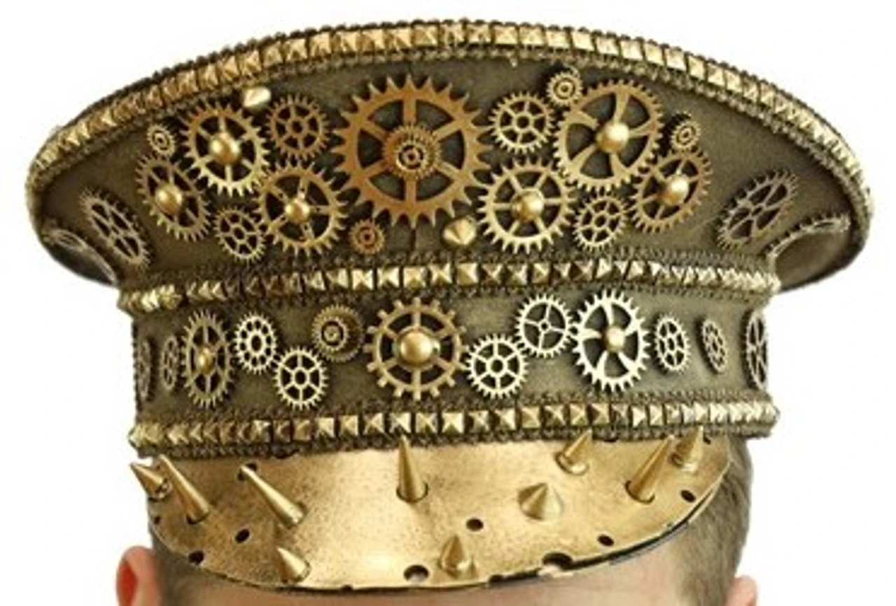 Steampunk Gold Hat | Steampunk | Hats And Headpieces 1 Steampunk Gold Hat | Steampunk | Hats And Headpieces