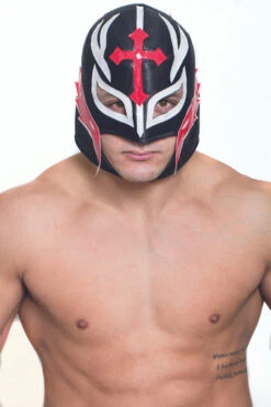 Black Mexican Wrestler Luchador Mask | Lucha Libre Masks | Masks And Headpieces