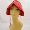 Bonnet Red Flower | Western | Hats And Headpieces