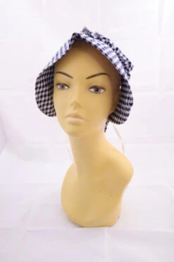 Bonnet Dark Plaid | Western | Hats And Headpieces