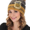HP Hufflepuff Beanie With Pom Pom | Harry Potter | Hats And Headpieces