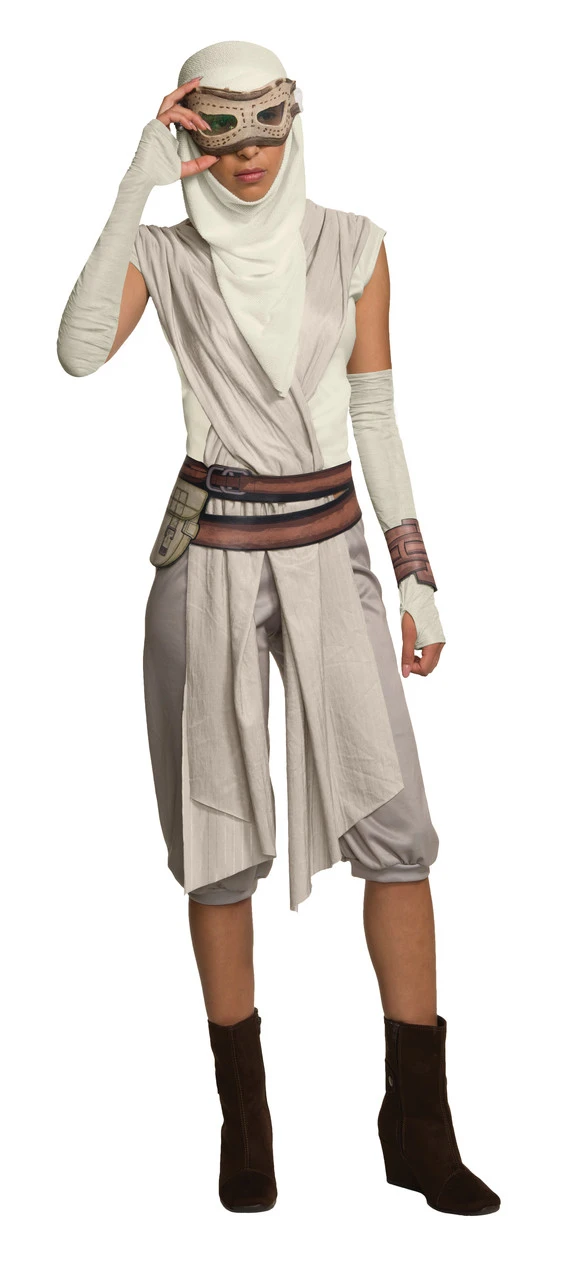 Star Wars Rey Hood And Mask | Star Wars | Hats And Headpieces 2 Star Wars Rey Hood And Mask | Star Wars | Hats And Headpieces - Image 2