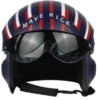 Top Gun Maverick Navy Fighter Pilot Adult Helmet | Top Gun | Helmets