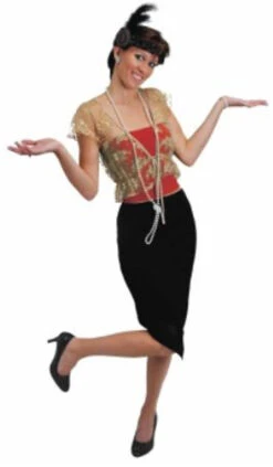 20s Black Flapper Headband With Beads | 1920s | Hats And Headpieces