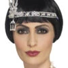 20s Jewel Silver Flapper Headband | 1920s | Hats And Headpieces