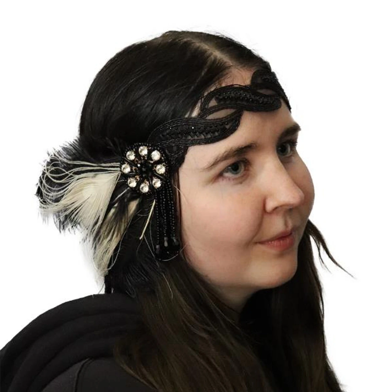 20s Romance Flapper Headband | 1920s | Hats And Headpieces 1 20s Romance Flapper Headband | 1920s | Hats And Headpieces