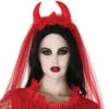 Devil Villainous Veil | Angels And Devils | Hats And Headpieces